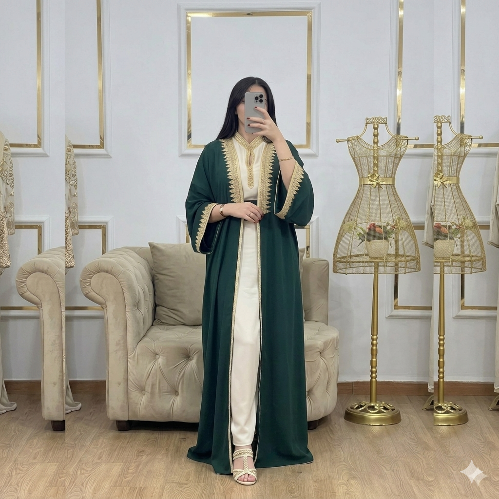 قفطان تقليدي بلمسة عصرية