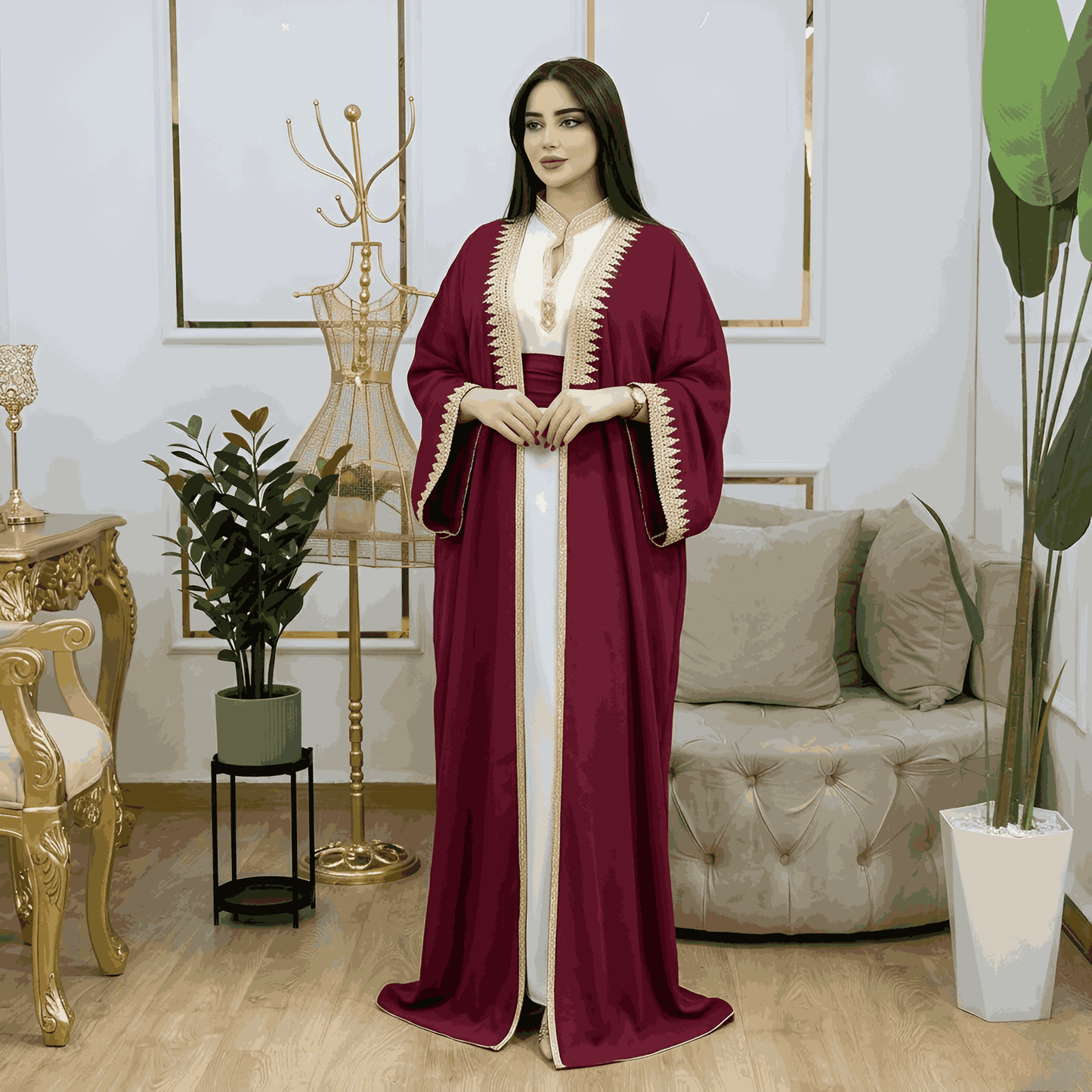 قفطان تقليدي بلمسة عصرية