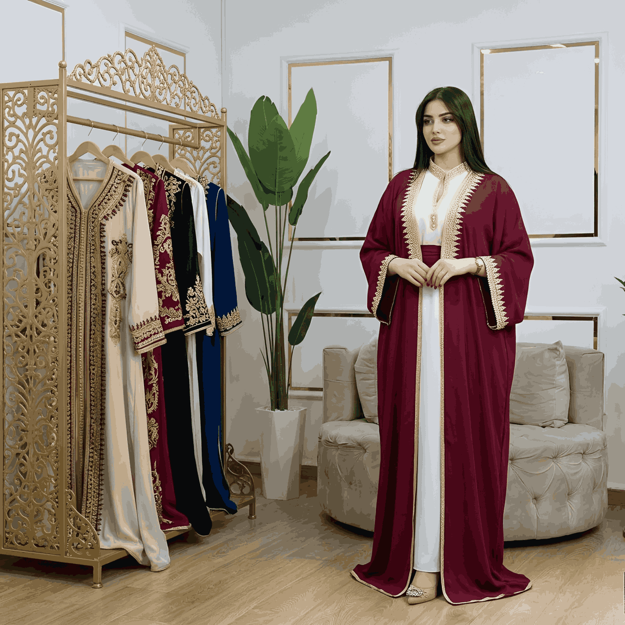 قفطان تقليدي بلمسة عصرية